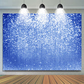 Marine Blau Bokeh Themenorientiert Glücklich Geburtstag Hintergrund Für Mädchen